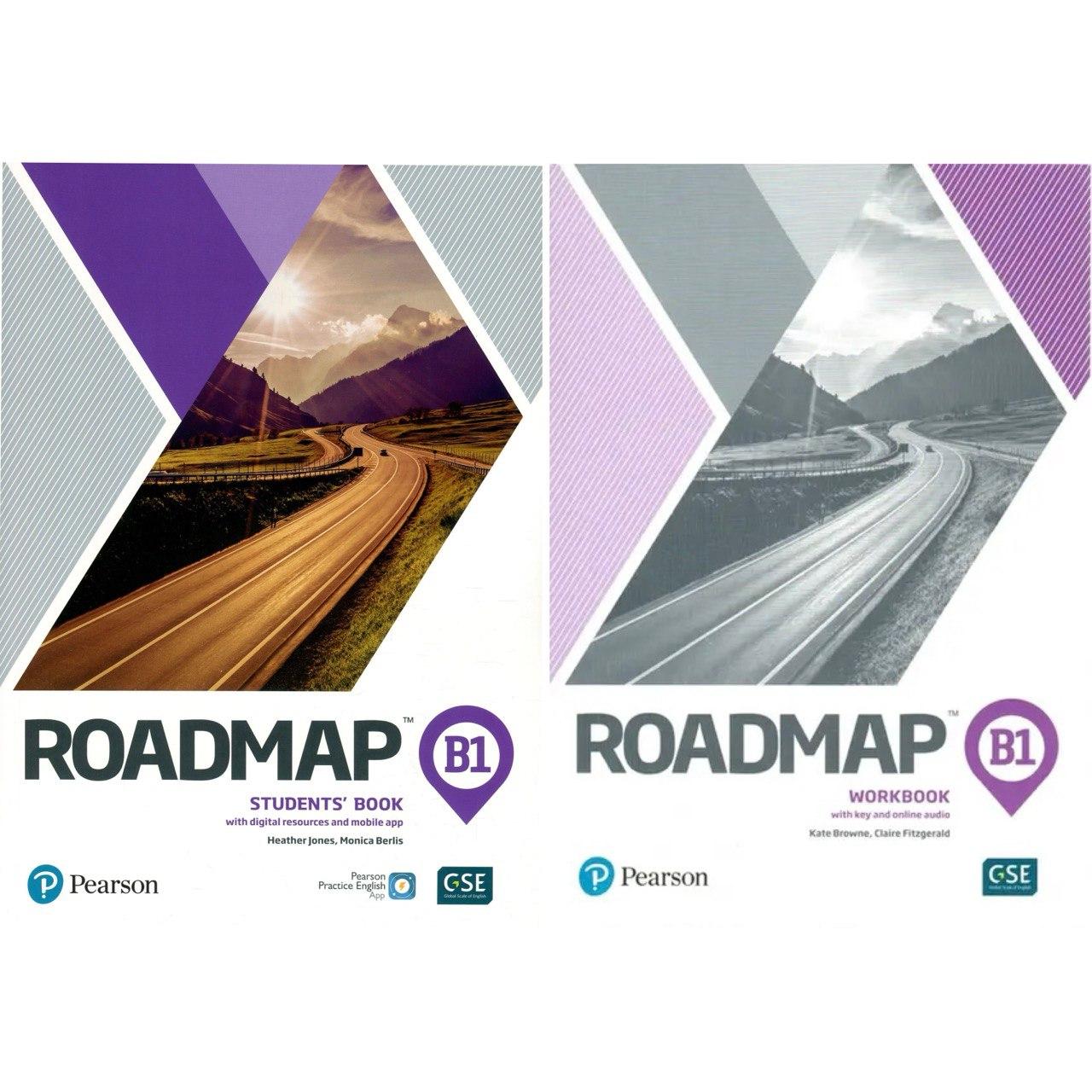 Комплект Roadmap B1 Student's Book + Workbook