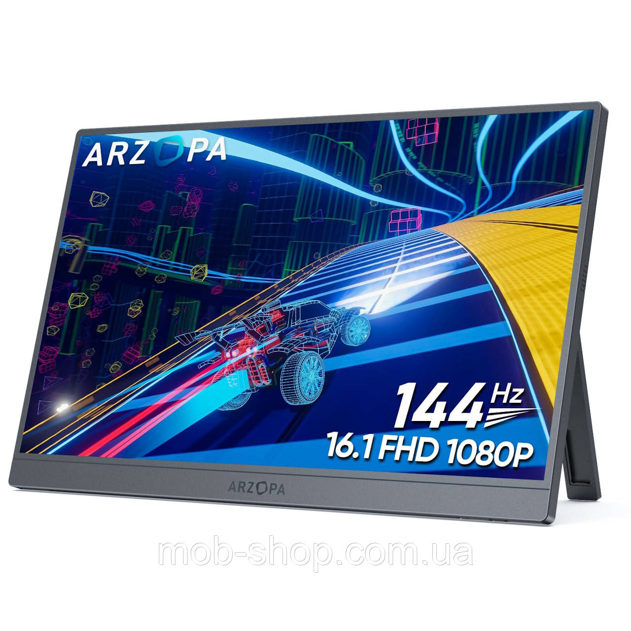 16,1" Портативний монітор Arzopa Z1FC grey. Зручний якісний монітор для ПК
