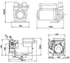 Насос паливоперекачуючий REWOLT 12В (RE SL002-12V), фото 3