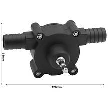 Насос на дриль для перекачування дизельного палива, води Rewolt SL015, фото 3