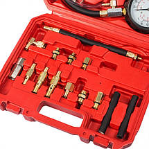 Манометр для вимірювання тиску палива універсальний Rewolt (T7004), фото 5