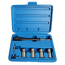 Набір фрез для очищення сідел форсунок 6ін. REWOLT (T2000), фото 2