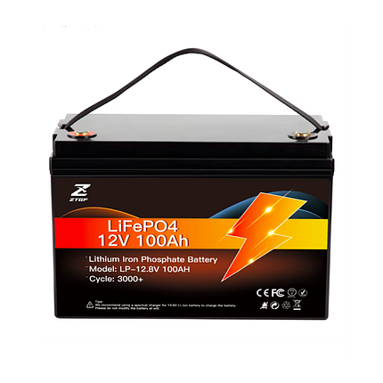 Акумулятор для ДБЖ літій-залізо-фосфатний LiFePO4 12.8v 100Ah LFB-12100, фото 1