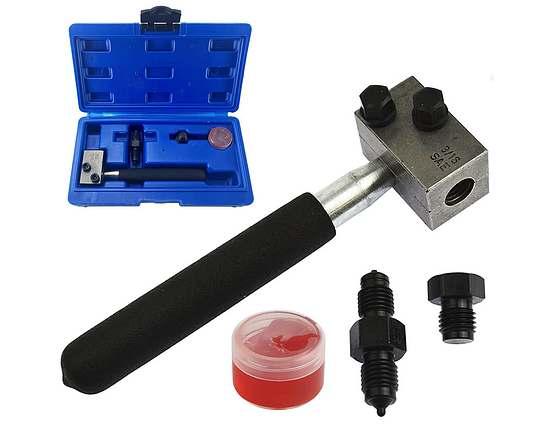 Набір інструментів для розвальцьовування гальмівної магістралі 4.75мм REWOLT (T4135), фото 2