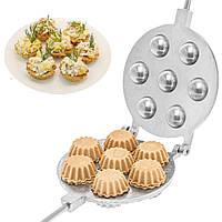 Форма для випічки кошиків і тарталеток (7 кошиків)