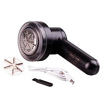 Машинка для стриження ковтунців SOKANY SK-12004 акумуляторна 9 Вт з одягу та меблів