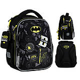 Шкільний набір Kite Education DC Batman SET_DC25-555S (рюкзак, пенал, сумка) 115-130см, фото 3