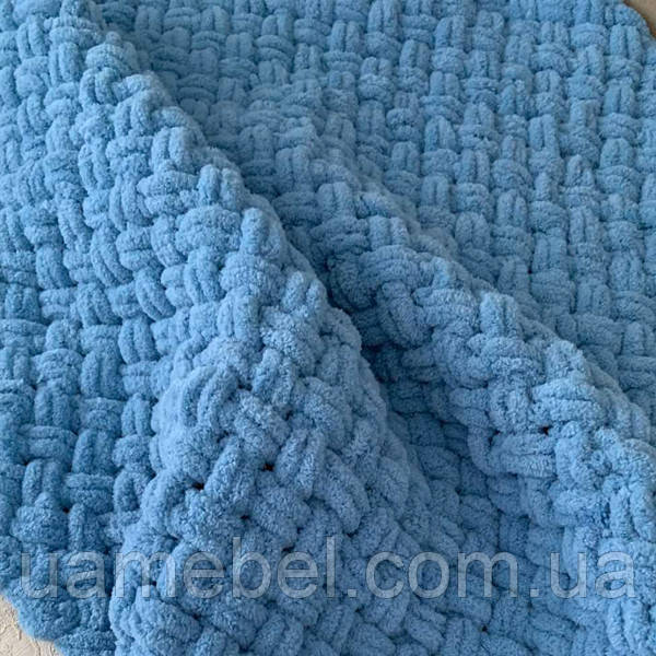 Плед з пряжі Alize Puffy