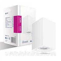 Накладний неповоротний світильник Hi-Tech ML307 GU10/MR-16 IP20 60х110 мм білий