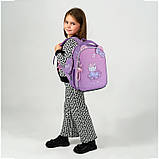 Шкільний набір Kite Education Hello Kitty SET_HK25-555S (рюкзак, пенал, сумка, ланчбокс, пляшкм) 115-130 см, фото 9
