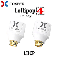 2шт Антена Foxeer Lollipop V4 Stubby 5.8G SMA LHCP 2.6dBi fpv антена для vtx дрона