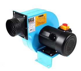 Турбінний вентилятор стружковидалення 0.75 кВт Bass Polska 8775, витяжний вентилятор, пристрій для видалення стружки