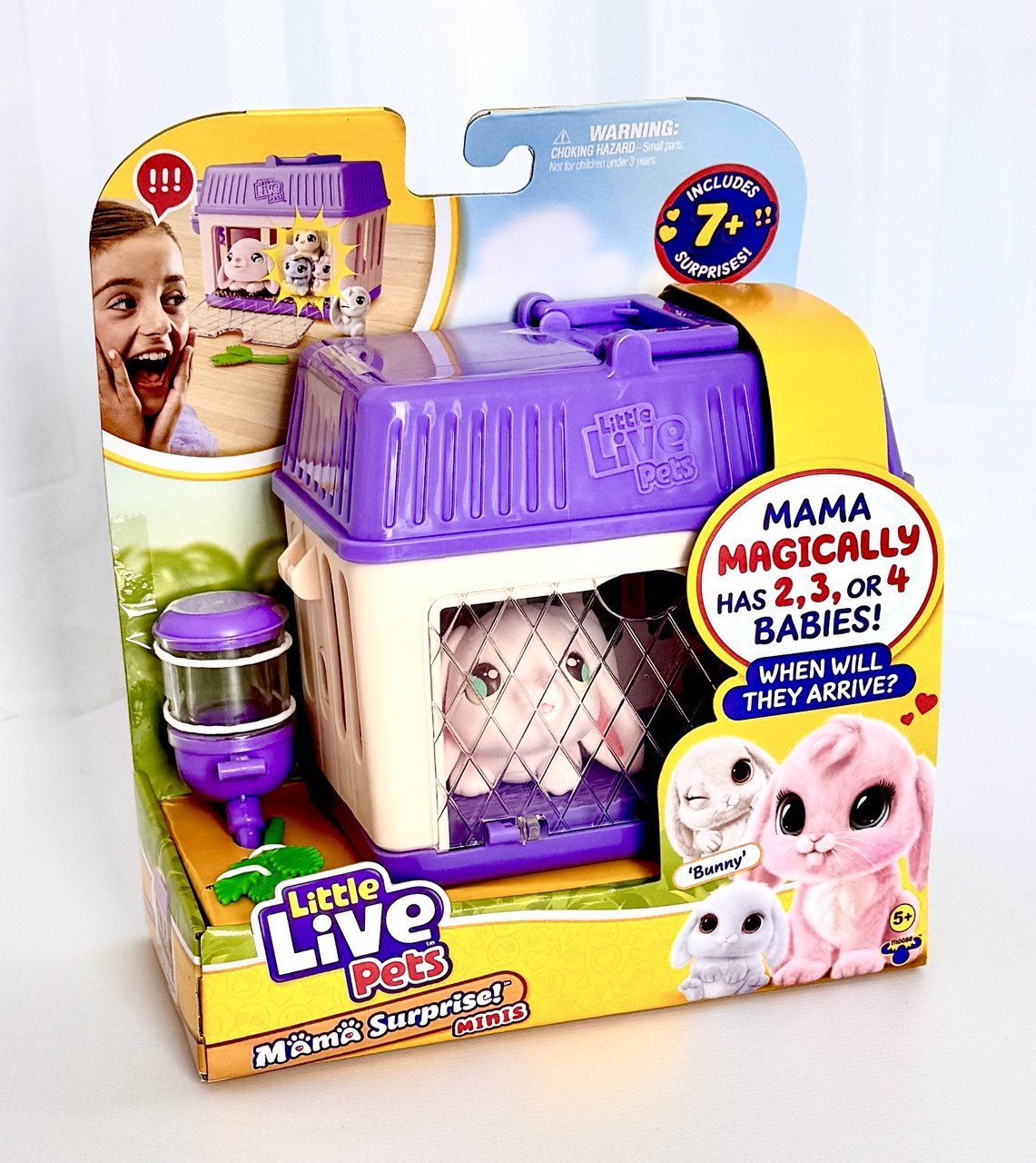 Ігровий набір Little Live Pets Мама-сюрприз Кролик Little Live Pets Mama Surprise Minis Bunny 26625, фото 1