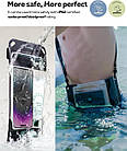 Чохол водонепроникний універсальний Caseology Universal Waterproof Phone Pouch with Pump ACS06257, фото 6