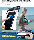Чохол водонепроникний універсальний Caseology Universal Waterproof Phone Pouch with Pump ACS06257, фото 8