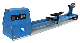 Токарний верстат по дереву 350.1000 мм Bass Polska 4779, деревообробний верстат, верстат з регулюванням швидкості