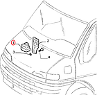 Реле свічок розжарювання Fiat Ducato 230, Peugeot Boxer, Citroen Jumper (1994-2002) 1.9TD, 598119, 9614167780, фото 4