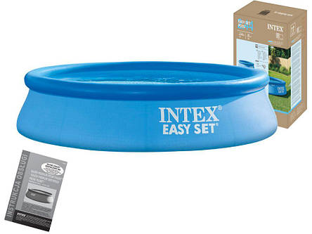 Басейн надувний сімейний Intex 28106 розмір 244x61см, об'єм 1942л, фото 1