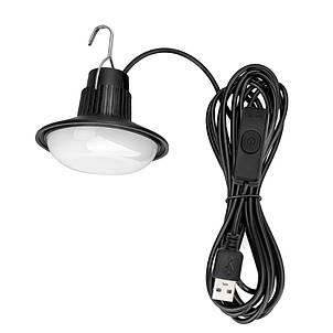 Світлодіодна переносна LED лампа 118L-19SMD, кабель 2.9 м, гачок, магніт, живлення від USB, фото 1