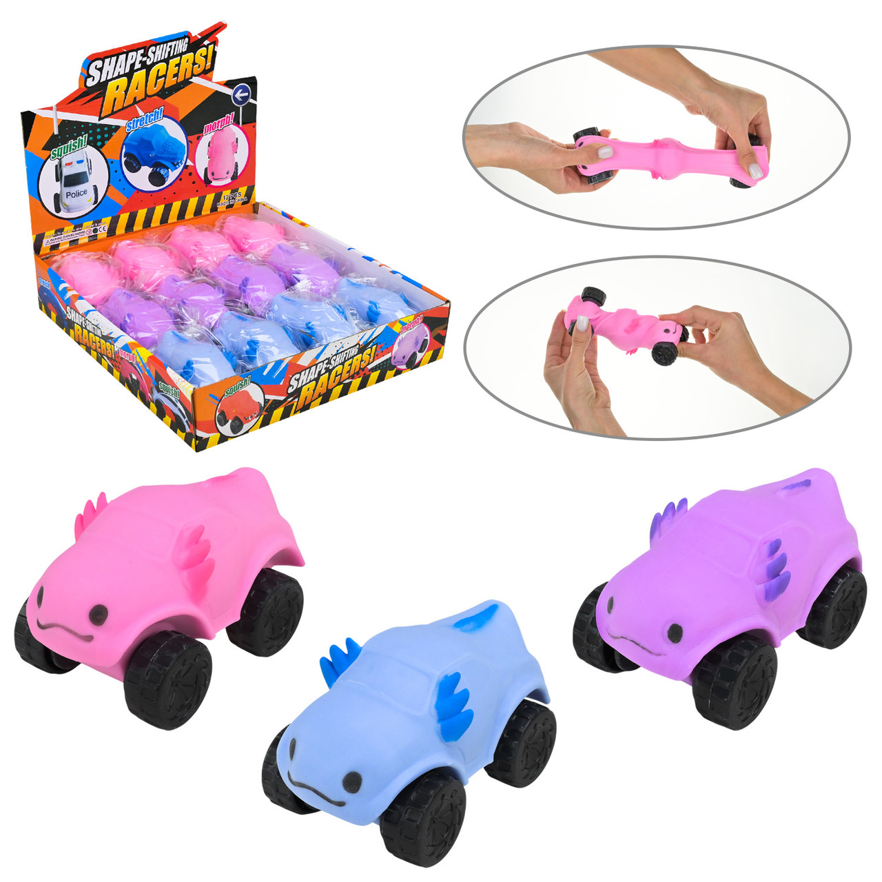 Антистрес K16416 машинка з піском, дисплей-бокс 12 шт., фото 1