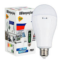 Світлодіодна LED лампа з акумулятором P921, 20W, E27, 2x18650, фото 5