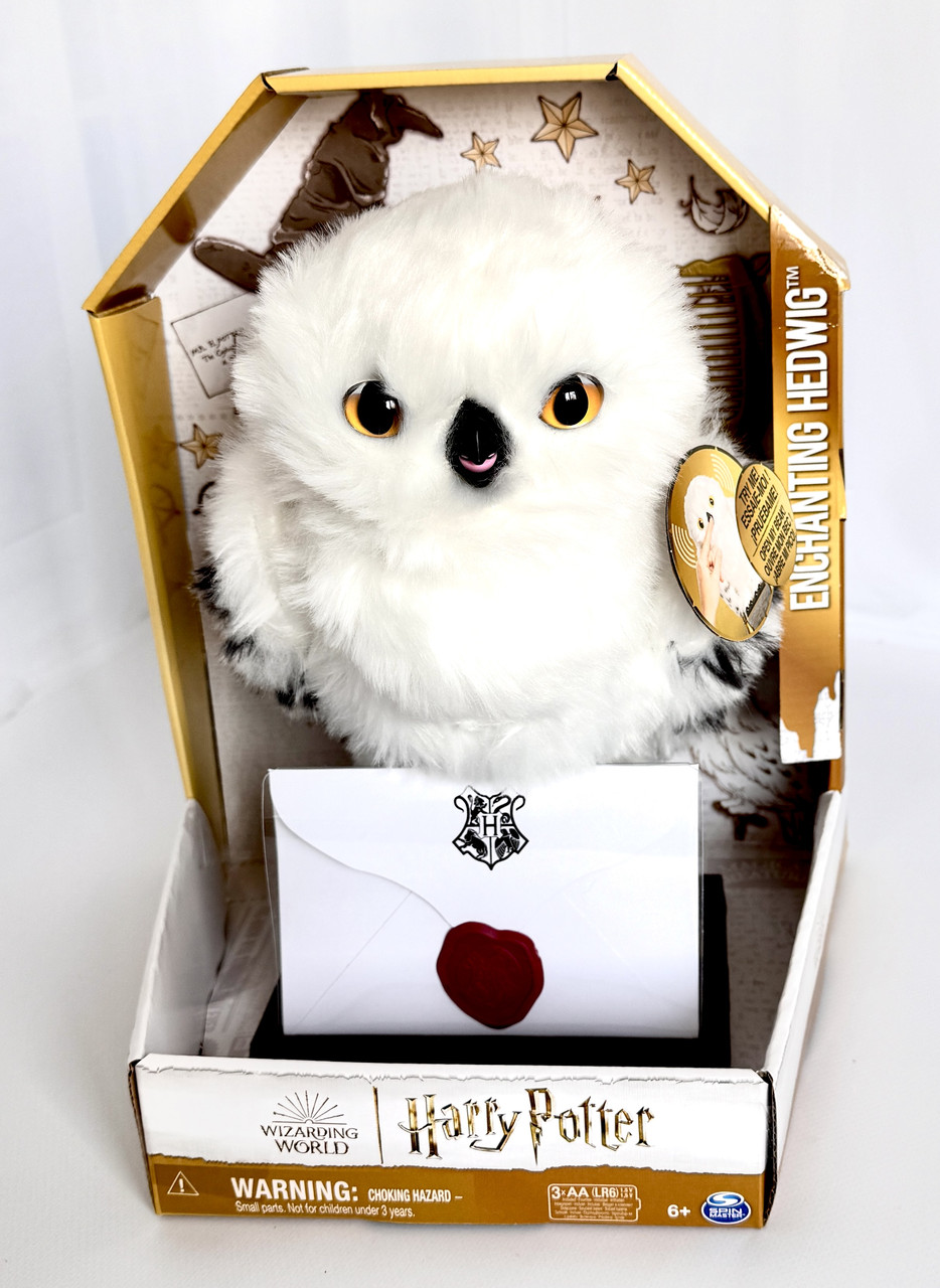 Інтерактивна іграшка Wizarding World Harry Potter Сова Букля Гедвіга SM22001
