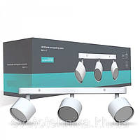 Накладний поворотний світильник Hi-Tech ML411-3 GX53 білий 410х80х96мм