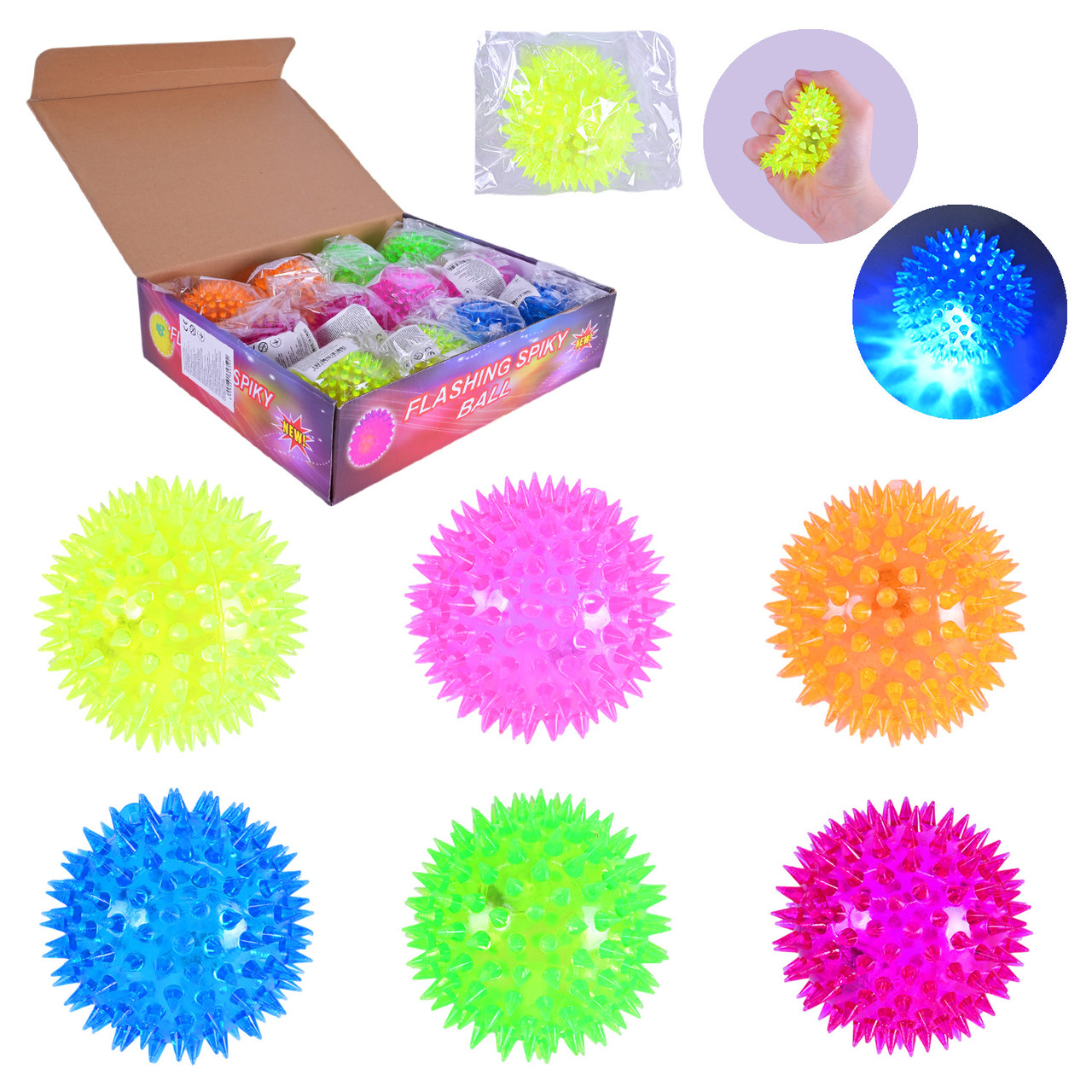 Пострибунчик PR2509, 7,5 см, зі світлом, фото 1