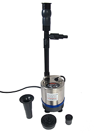 Фонтанний насос для ставка потужністю 50 Вт Bass Polska 7962, насос для ставка з металевим корпусом і водяним фільтром