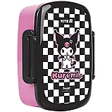 Шкільний набір Kite Kuromi HK25-2587M-2 (рюкзак,пенал,сумка,ланчбокс,пляшка) 130-145 см, фото 10