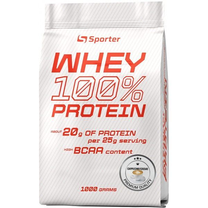 Протеїн Sporter Whey Protein 1000 g Капучино, фото 1