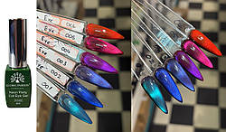 Гель-лак Global Fashion Neon Party Cat Eye #6, 8 мл