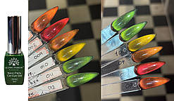 Гель-лак Global Fashion Neon Party Cat Eye #7, 8 мл