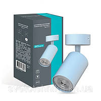 Накладний поворотний світильник Hi-Tech ML314-1 MR16/GU10 білий 54x133 мм