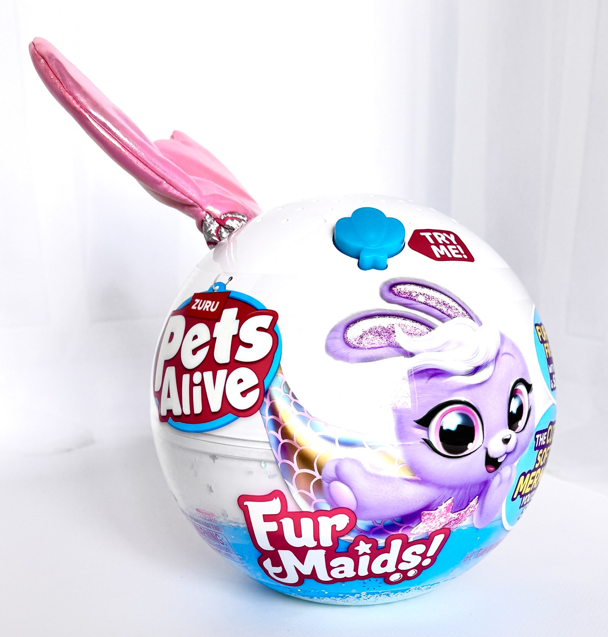 Pets alive серії Furmaids Кошеня Пурл 9555A Pets Alive Furmaids by ZURU Mermaid Plush 9555A