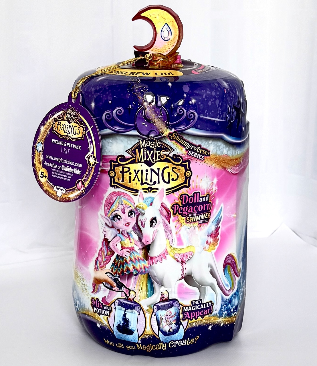 Лялька Magic Mixies Pixlings Пікслінг Унія та єдиноріг Magic Mixies Shimmerverse Series Unia The Unicorn 123717