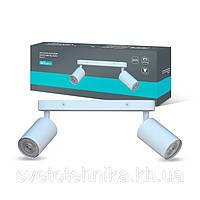 Накладний поворотний світильник Hi-Tech ML314-2 MR16/GU10 білий 260х54x130 мм