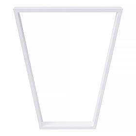 Опора для столу з металу 600×60 мм, H 730 мм 1 шт Білий