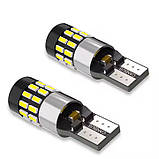 Комплект світлодіодних ламп NAPO PRO T10-3014-30smd W5W T10 колір світіння білий 2 шт, фото 5