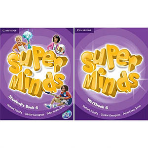Комплект Super Minds 6 Student's Book + WorkBook (оригінал)