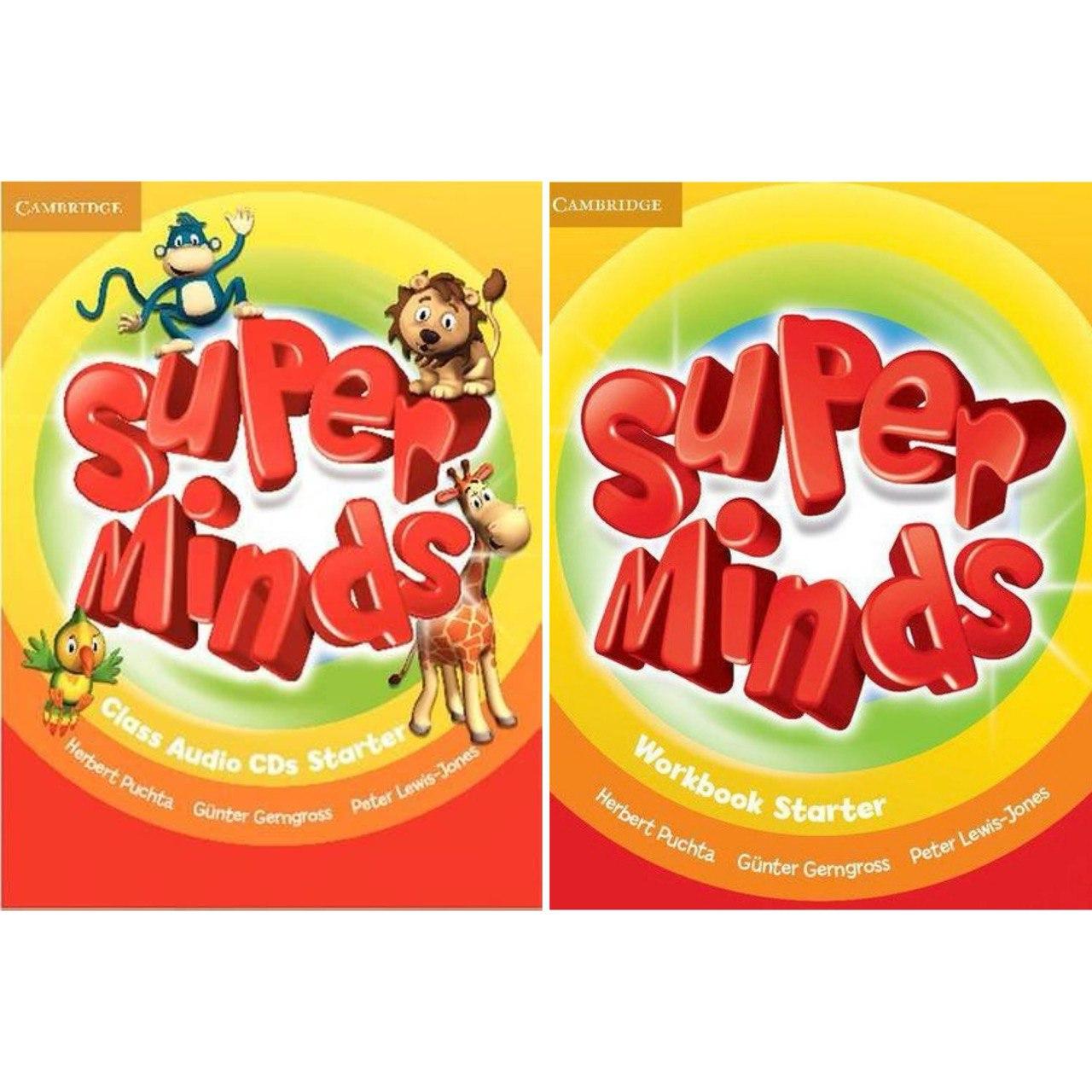 Комплект Super Minds Starter Student's Book + WorkBook
