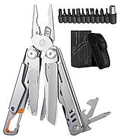 Мультитул Daicamping DL8 HRC78K карабин с комплектом бит, полноразмерный. Liner-Lock