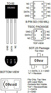 Микросхема DS2502, фото 1