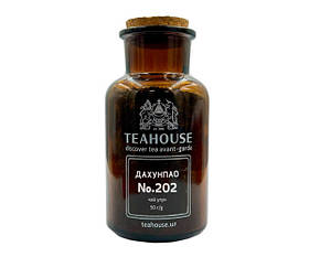 Улун чай "Да Хун Пао" Teahouse №202 скляна банка з корком, 50г