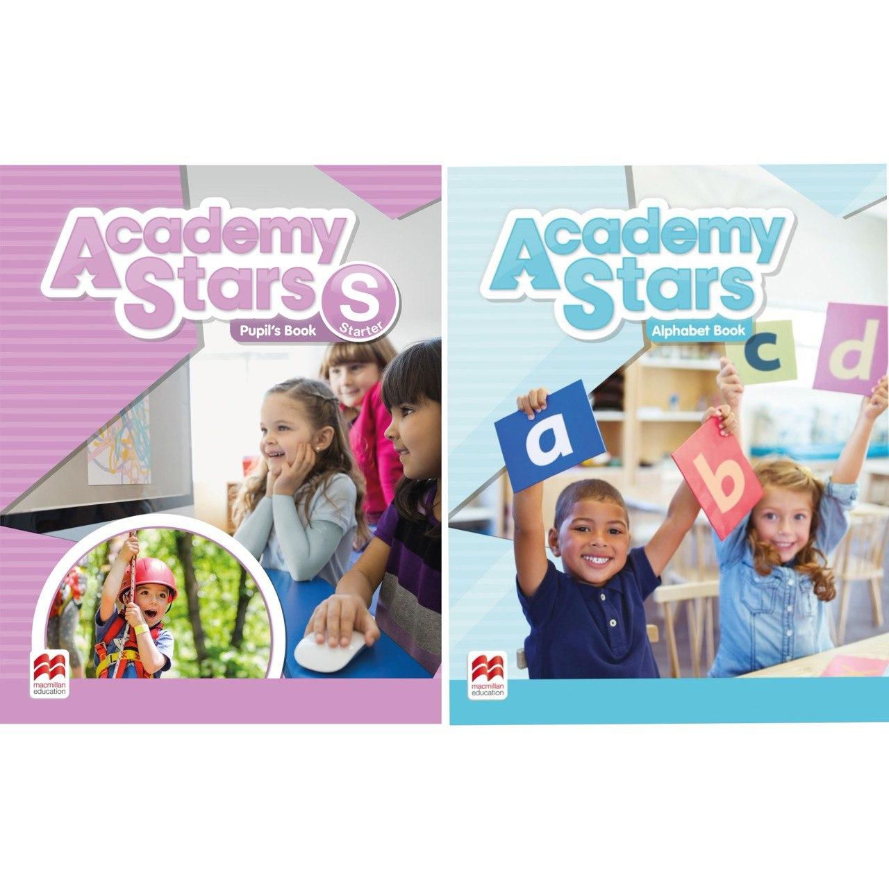 Комплект Academy Stars Starter Pupil's Book + Alphabet (оригінал), фото 1