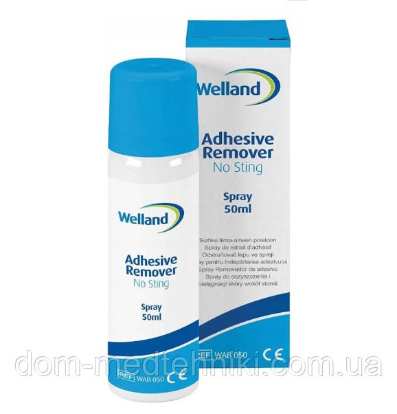 Спрей для стоми та видалення клею адгезиву Welland, 50 мл.