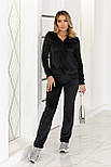 Велюровий спортивний костюм жіночий "Davos" Норма та батал, фото 8
