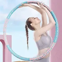 Складаний масажний обруч Хула-хуп 85 см, Massage Hula Hoop