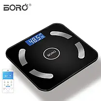 Електронні розумні Bluetooth ваги Boro BL-28L до 180 кг з додатком для телефона, фото 3