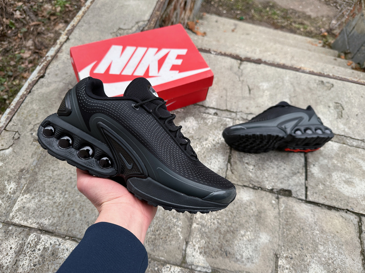 Чоловічі кросівки Nike Air Max DN Black чорні